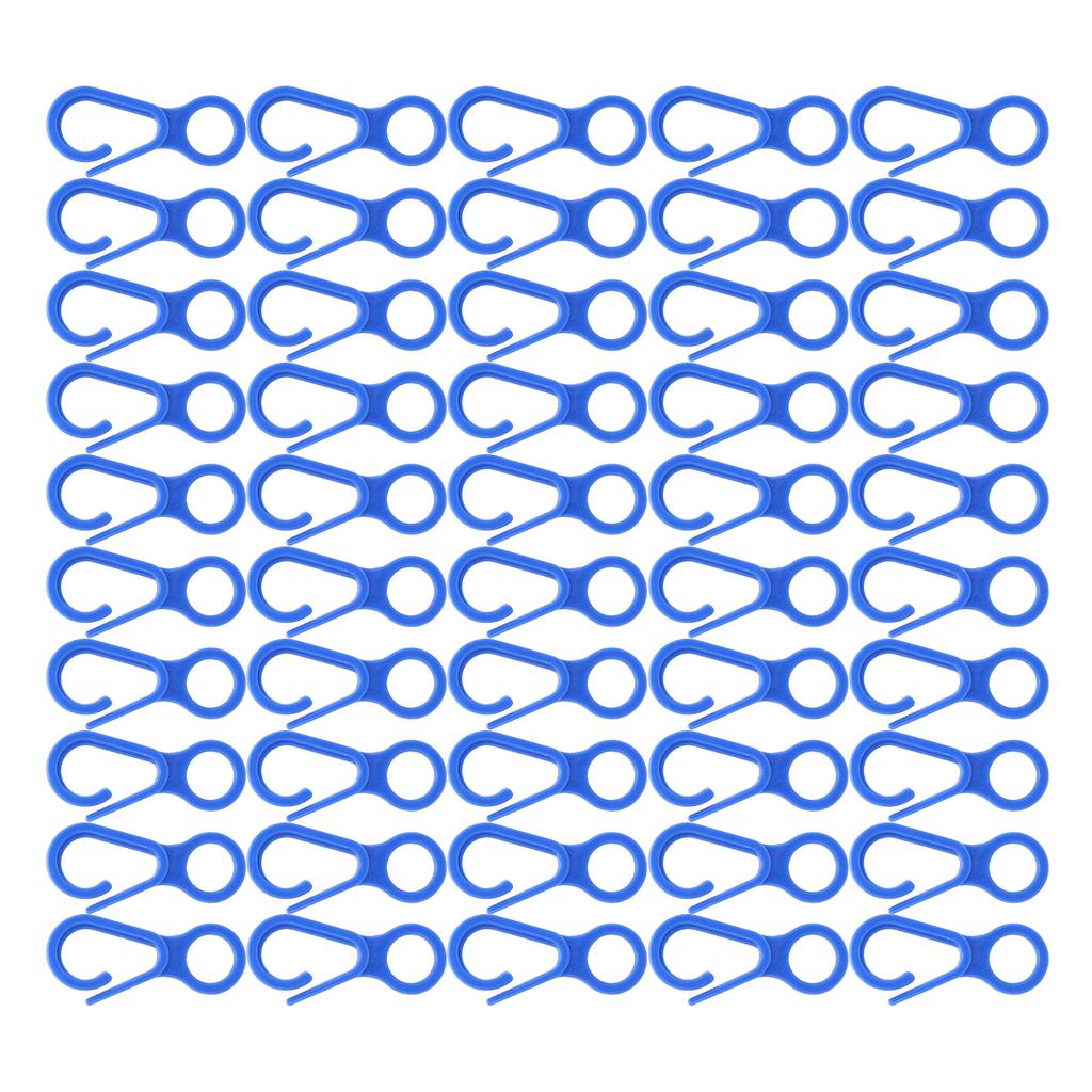 50 ks Sponky s humří karabinkou Tvrdý plast Roztomilé Karabinky na šňůrku pro DIY Hračky Kroužky na klíče