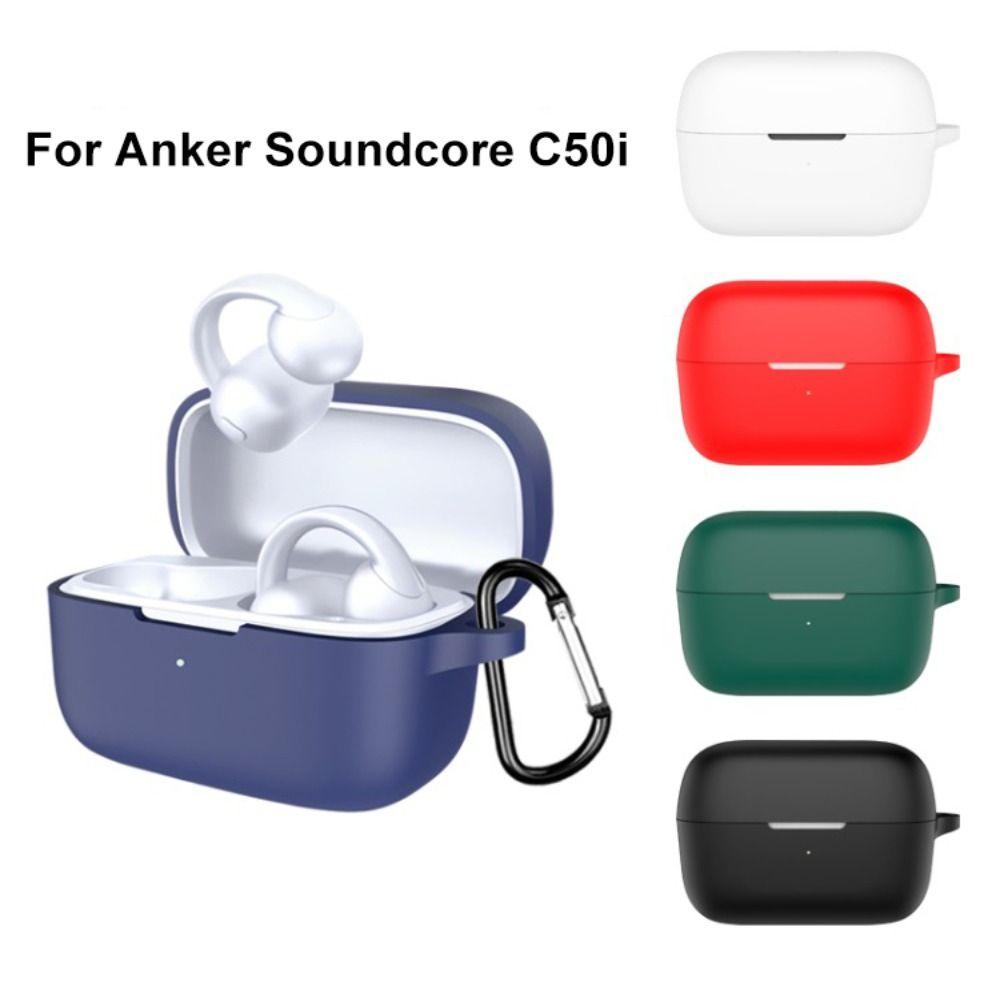 Anti-Drop Bluetooth-Kopfhörerhülle Silikon-Ladeboxhülle für Anker Soundcore C50i