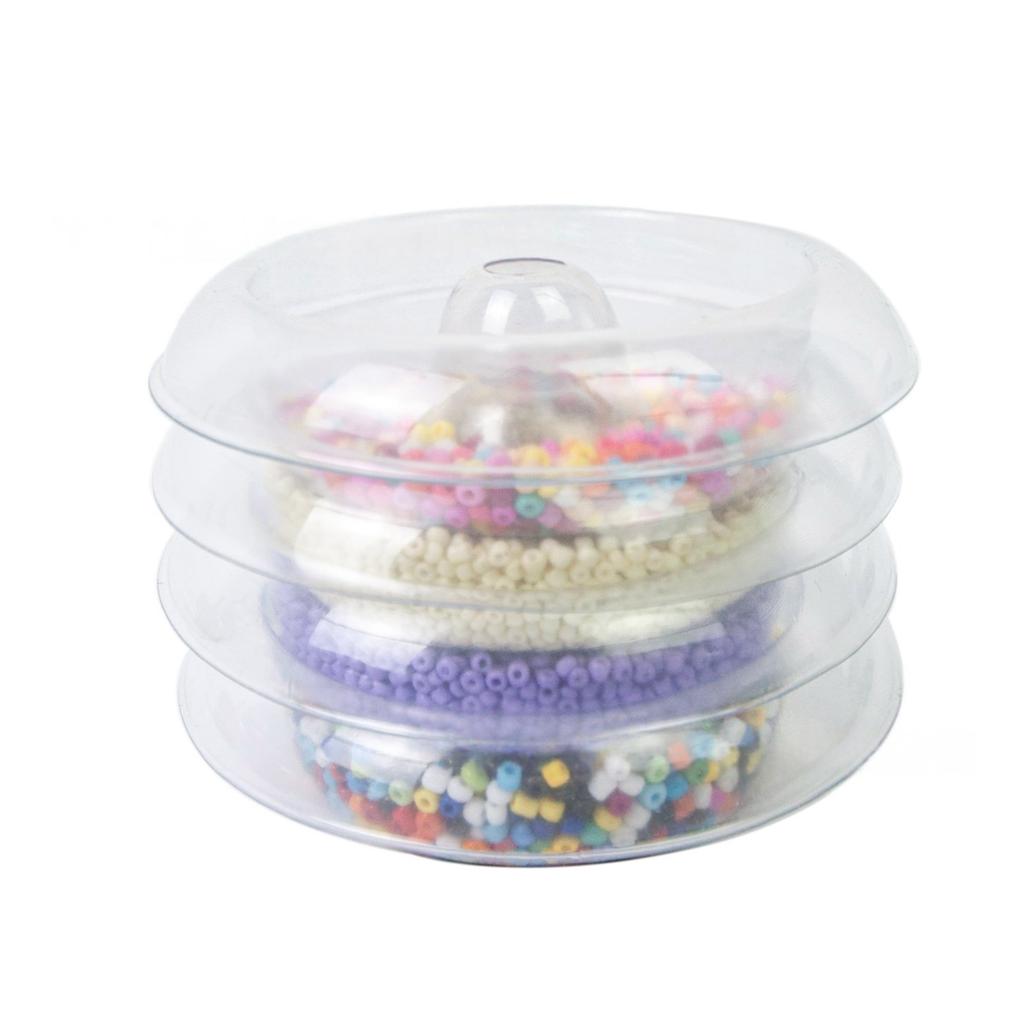 Professional Bead Stringing Accessory Plastic Replacement Bowl For Crafting Tool Jewelry Making Supplies