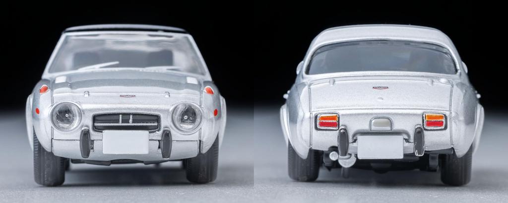 Tomytec Tomica Limited Vintage Maßstab Toyota Sports 800 mit Custom 1969 Fertig 336037 1/64 LV-139c Räder, Silber, Modell, Produkt,