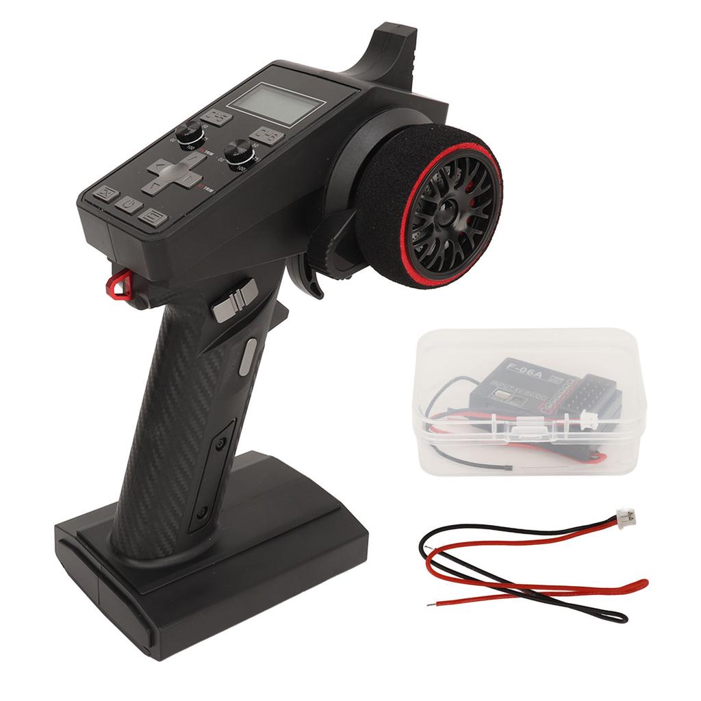 2.4GHz 6 Channel Transmitter Receiver Professional High Sensitivity One Hand Control Remote Controller for RC Car Boat
