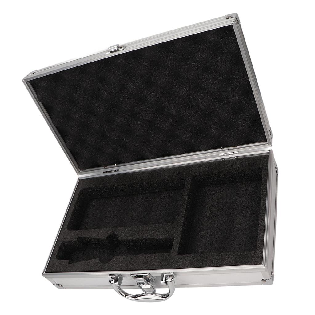 Multifunction Storage Box Large Capacity Buckle Closure Aluminum Tools Organize Case