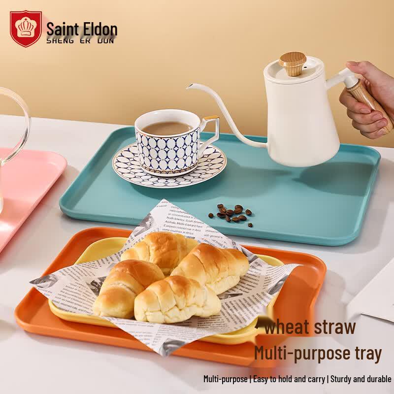 Rectangular Plastic Serving Tray