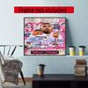 Mbappe Personalized Name Diamond Paintings Mosaic Wall Round Diamond Art Painting Kits Embroidery Crystal Accessories Frameless