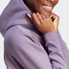 Adidas SS24 True Healing Series Z.N.E. Overhead Hoodie Solid Color Logo Sports Casual Hoodie Women Hoodies Dark-Gray Purple IN5123