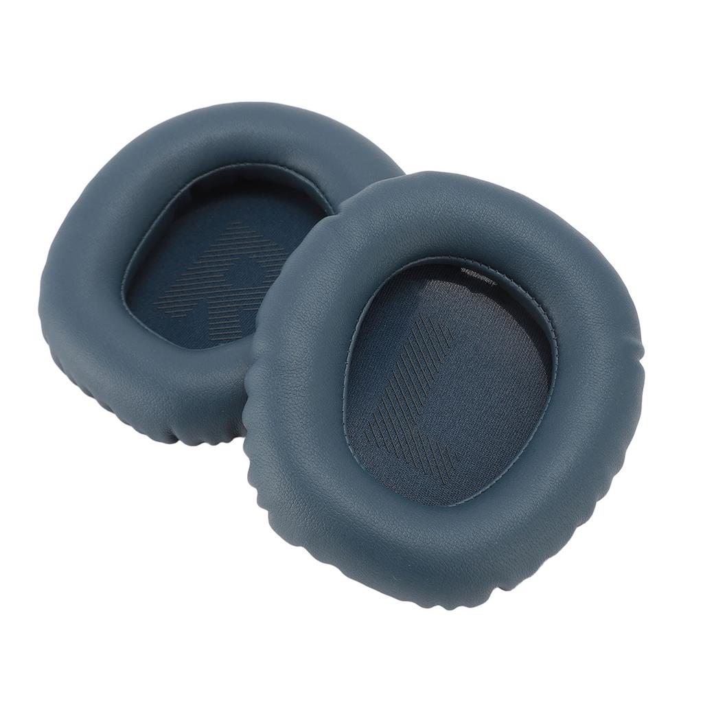 Replacement Ear Pads Professional Soft Protein PU Leather Comfortable Ear Cushion for Q100 Blue