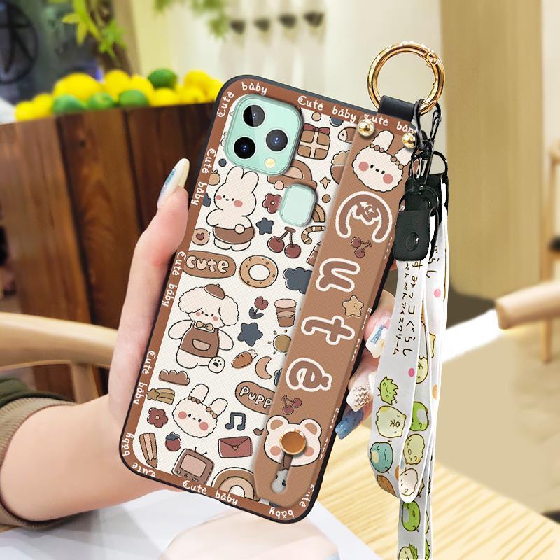 Protective Shockproof Phone Case For Oukitel C22 Kickstand Anti-dust Dirt-resistant Waterproof Fashion Design Anti-knock