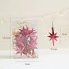 Christmas Nordic style Christmas electroplating gift box pendant Christmas tree star decoration pine cone box pendant
