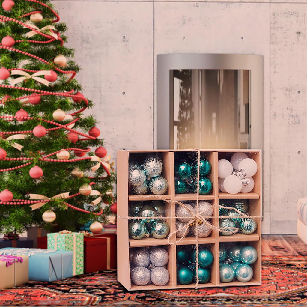 

99PCS Christmas Ball Baubles Party Tree Decorations Hanging Ornament Decor