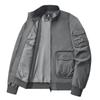 2024 Men's Autumn Stand Collar Windproof Sports Jacket - Solid Color, Casual Outdoor Coat