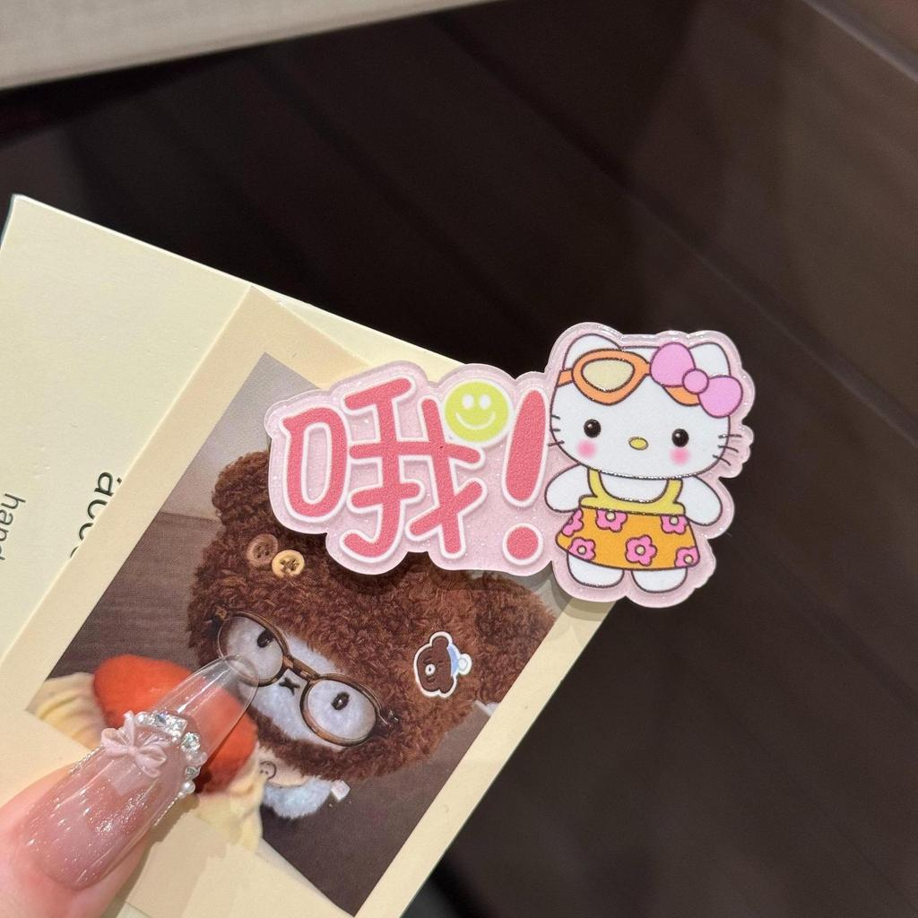 Adorable Candy Cat Hair Clip - Sweet Japanese Duckbill Accessory for Girls