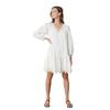 Velvet by Graham & Spencer Womens/Ladies Embroidered V Neck Mini Dress