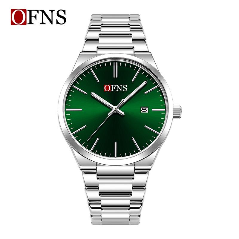 Oufanni TEMU Unisex Waterproof Quartz Watch with Date Display