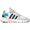 Adidas Nite Jogger 'White Hi-Res Aqua' (Unisex) Footwear White / Core Black / Hi-Res Aqua Casual Shoes FV3852