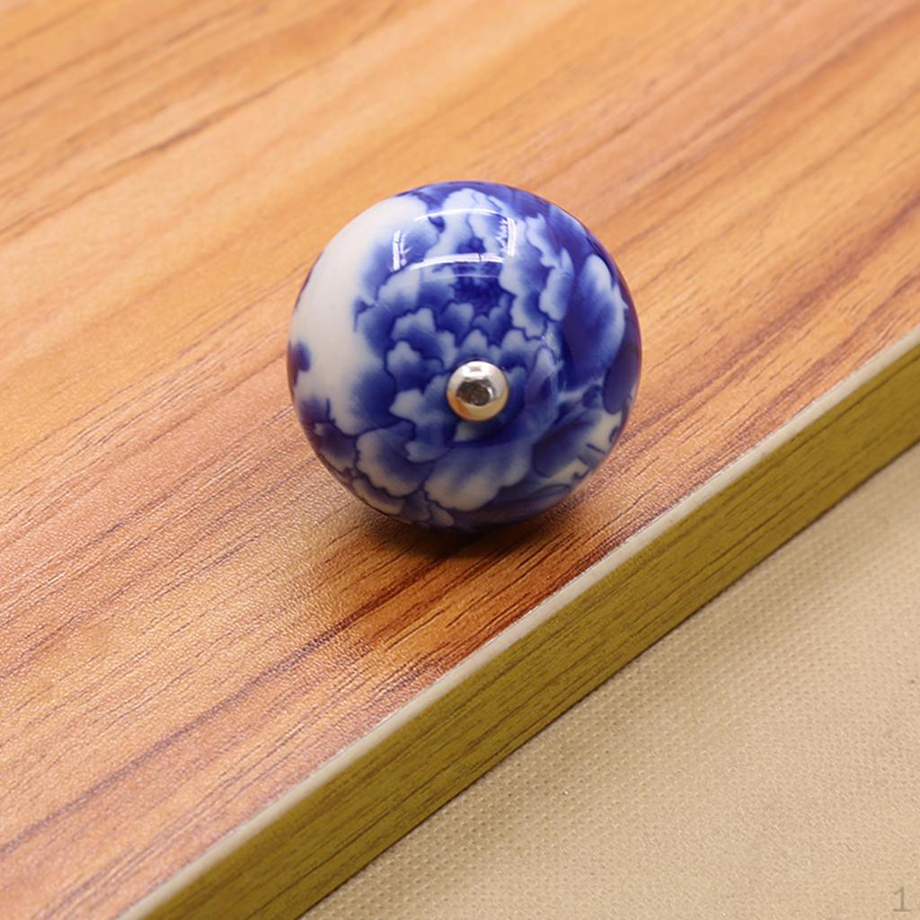 Ceramic Cabinet Knob Handle Pull For Cupboard Dresser Drawer