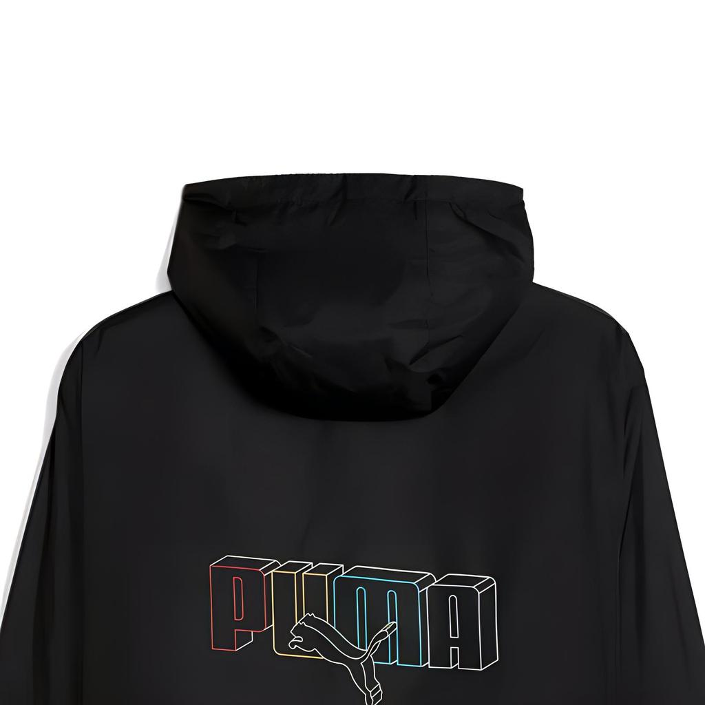 New PUMA WINDBREAKER Jacket Men's Black 687547-01