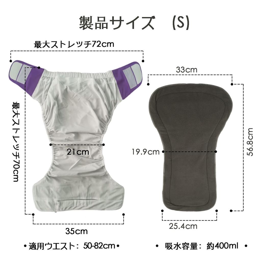 Incontinence Pants with Replacement Cloth Diapers for Men and Washable and Reusable Adult Diapers for Respect for the Aged Day Set Women,