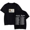 Jessie Reyez porta le T-shirt del tour In Memories Merch Abbigliamento Donna Tendenza Top Casual a Maniche Corte