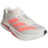 Adidas Adizero Boston 13 Breathable Support Casual Running Shoes Unisex White Pink JP9252