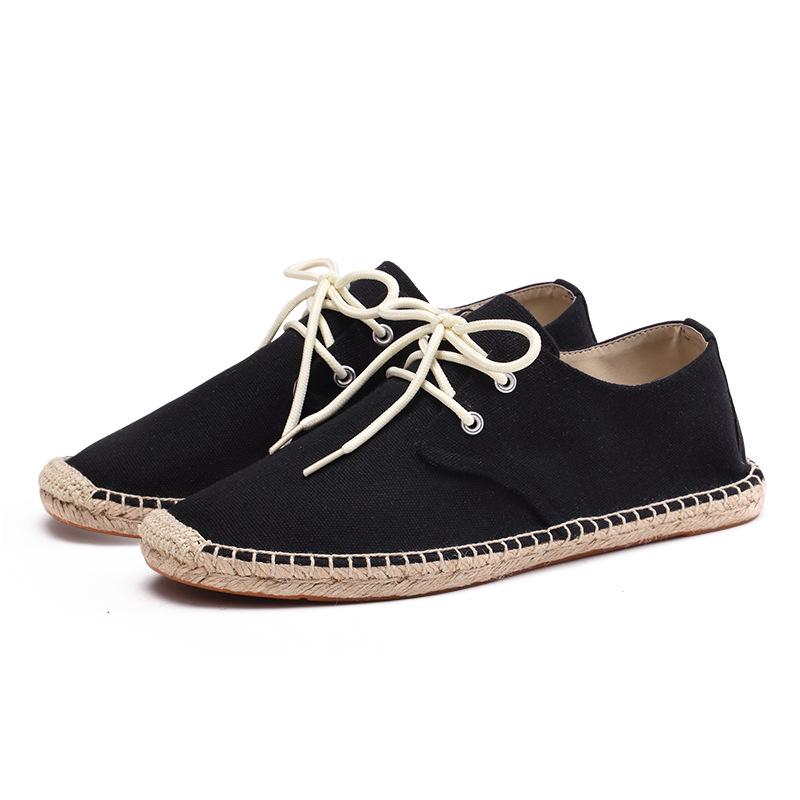 Adidași Bărbați Respirabili cu Șireturi, Pânză de In, Slip-On