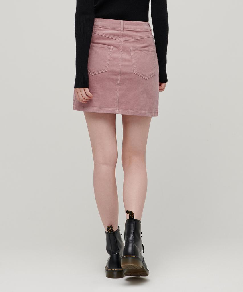 Musinsa Standard Woman Women'S Corduroy Mini Skirt [Pink]