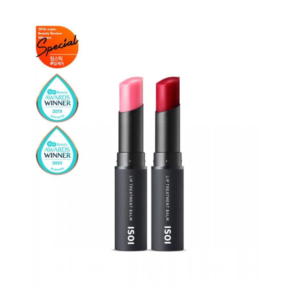 Isoi Lippenpflegebalsam Rose Lippenbalsam Doppelset