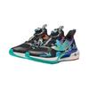 Anta Kids Wind Chaser 6 Comfortable Running Shoes Kids Sneakers Black Blue Green 312439902R-2