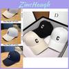 Trendy Embroidered Letter C Baseball Cap With Comfortable Fit For Spring And Summer