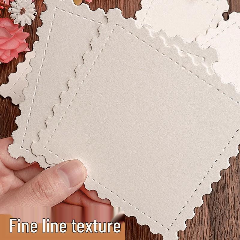 Yuanhao Cotton Pulp Watercolor Paper Stamp for Journals, Postcards, and Bookmarks - 300g