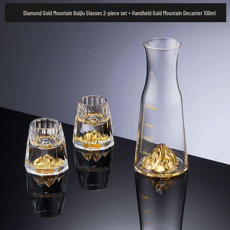 Handmade Crystal Baijiu Glass Set