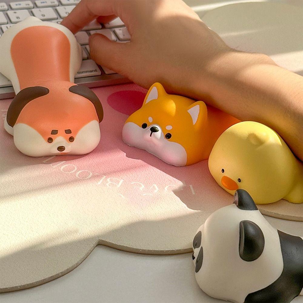 

Laptop Arm Memory Foam Mouse Pad Cartoon Hand Pillow Gifts Wrist Pads Duck