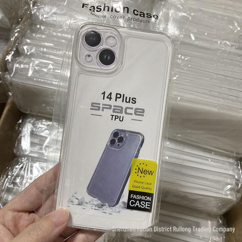 Clear Soft Anti-Fall Case for iPhone 16/16 Pro Max, Compatible with iPhone 13/15