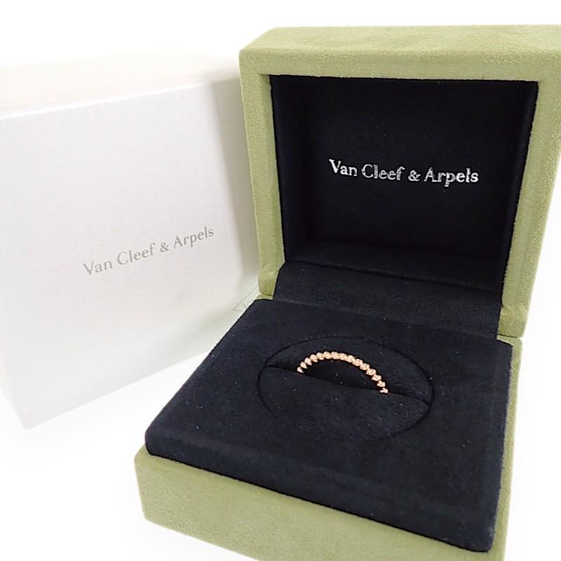 VAN CLEEF & ARPELS VCARN33055 #14.5(JP Size) Ring K18 Pink Gold Women