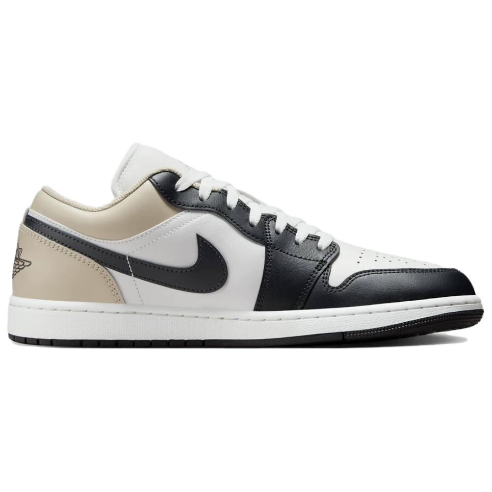 Air Jordan 1 Low Black Toe Rattan Men Sneakers White Summit-White Off-Noir 553558-153