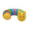 Stress Relief Slug Fidget Toy Articulated Stretch Caterpillar Sensory Toy Portable Travel Bendable Colorful Worm Toy Party Favors