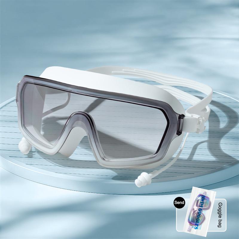 Adult Swimming Glasses, Gradient Color Lenses, Anti-Fog, Large Frame Design, Swimming Glasses For Adults, Teens, Men And Women