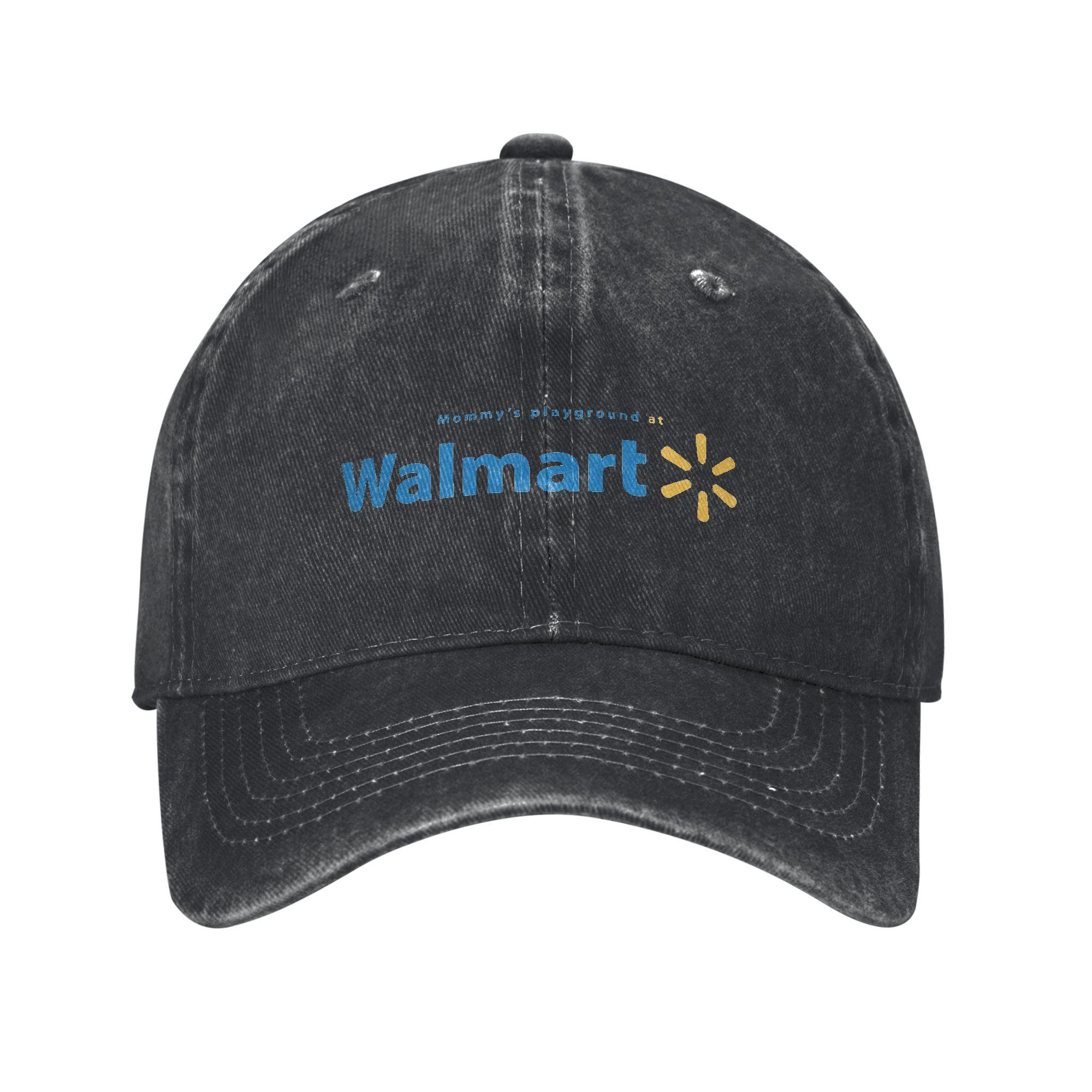 Walmart Denim Cap Casual Baseball Caps Adjustable Hat Summer Unisex Baseball Hats One Size