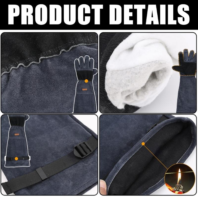 Thickened Gloves For Dog Cats Bird Prevention With Enhancing Grip And Flexibility