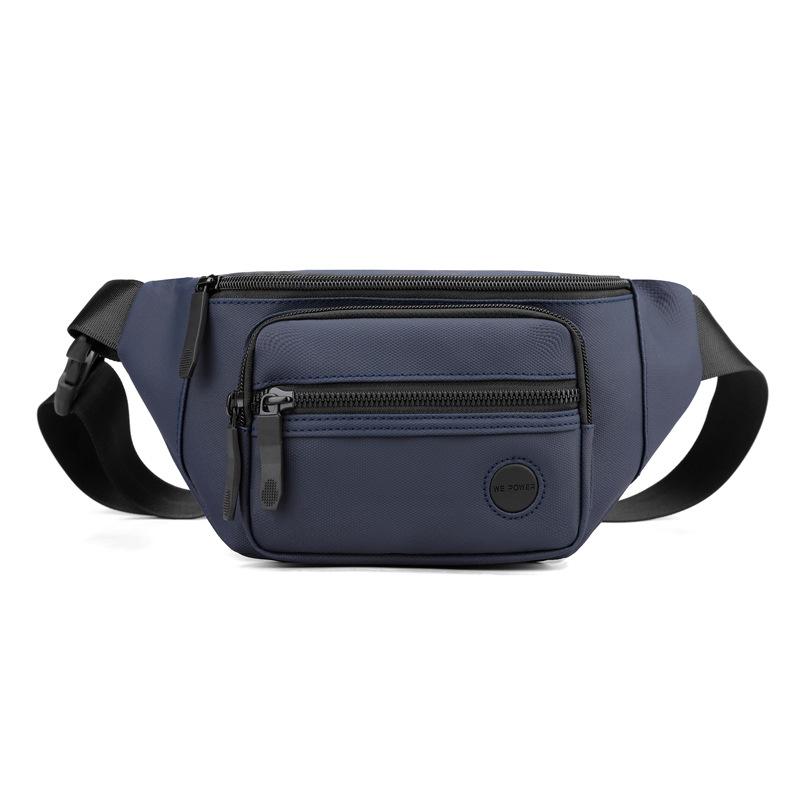 Men's Travel Chest Bags Waterproof Multi-functional Waist Bag Outdoor Sports Shoulder Bag Portable Crossbody Sling Bag