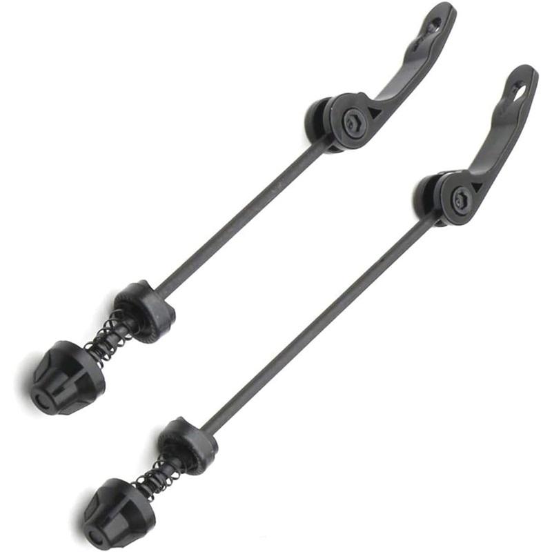 

MTB Road Bike Quick Release Skewers Set, Front 145mm + Rear 180mm, 4.5mm Axle – 6 Colors Available чёрный