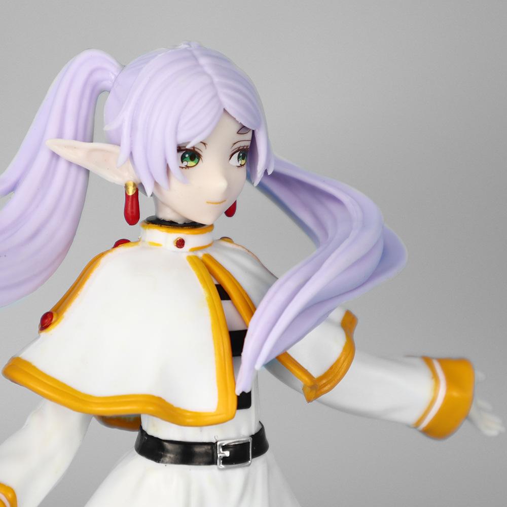 Beautiful Girl Frieren Beyond Journey'S End Anime Merchandise Standing Pose Frieren Figure 2D Mage Small Sculpture Decoration