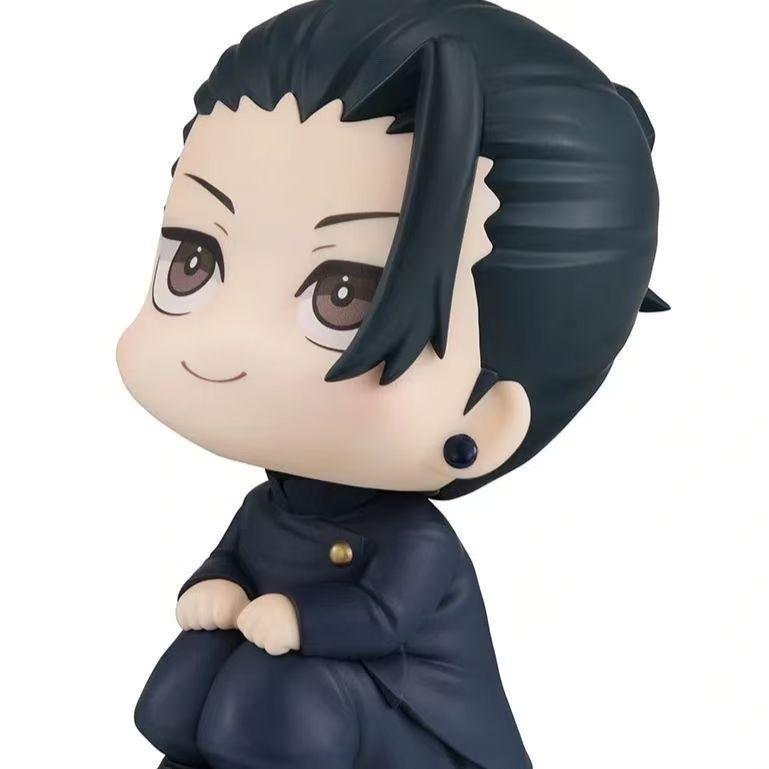 Figura Anime Jujutsu Kaisen de 10 cm Look Up Figura de Acción Chousou Versión Q Satoru Gojo/Geto Suguru Figurita PVC Colección Juguetes