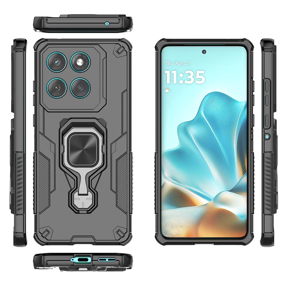 For Motorola Edge 60 Fusion 60S 60 Stylus Case Rotatable Kickstand Magnetic Ring Holder Protection Phone Cover Funda Capa