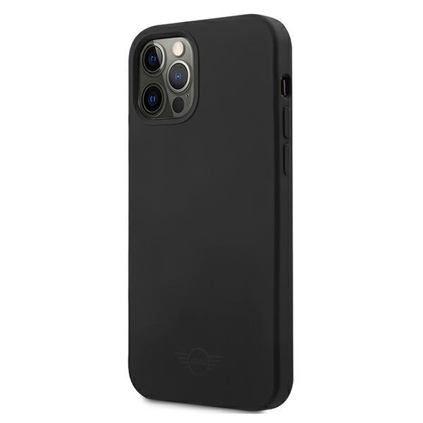 Etui do iPhone 12 Pro Max Mini Twarde Silicone Czarne
