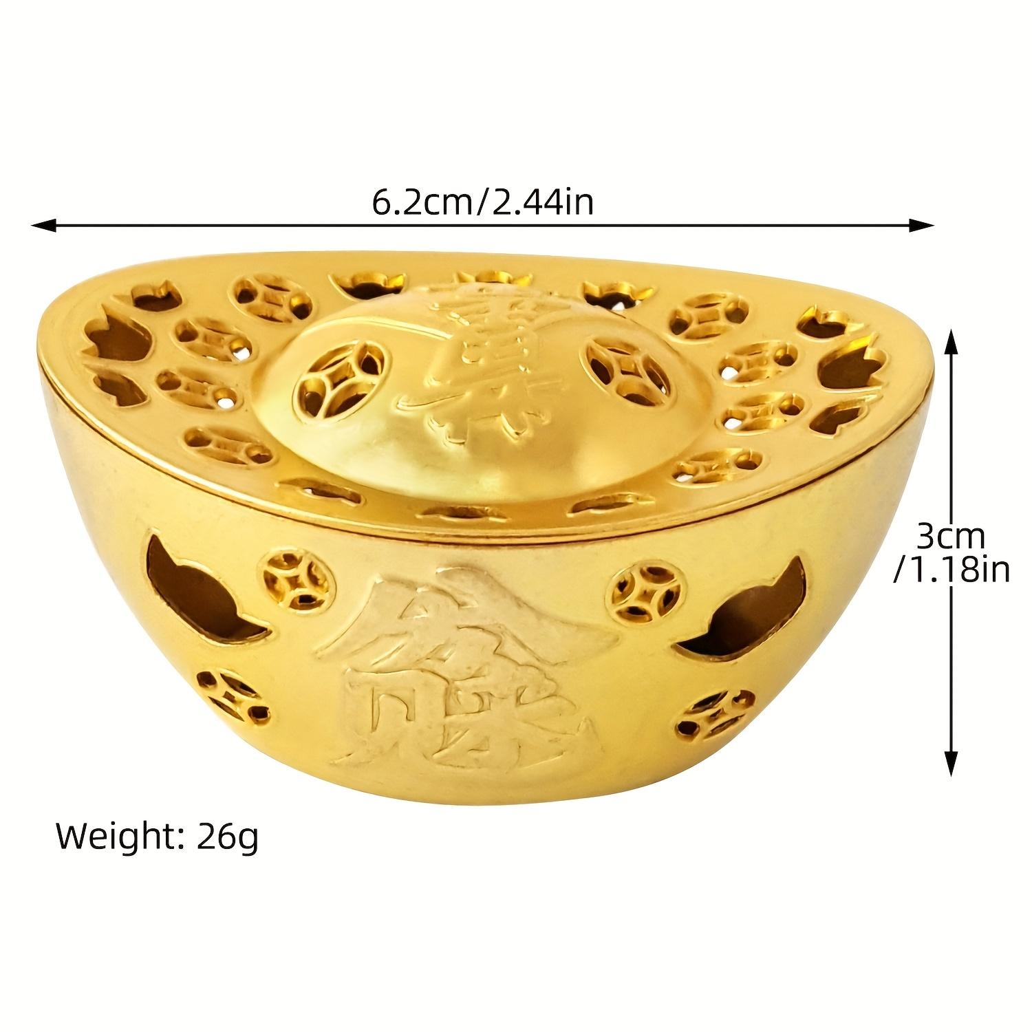 

1pc, Elegant Metal Feng Shui Incense Holder - Intricate Cutout Design,For Yoga, Meditation, Home Decor (Without Incense)