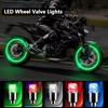 4-16Pcs Tire Valve Cap Lights Colorful LED Wheel Light For Car Air Valve Caps Neon Light For Motorcycles Bicycles Auto Exterior