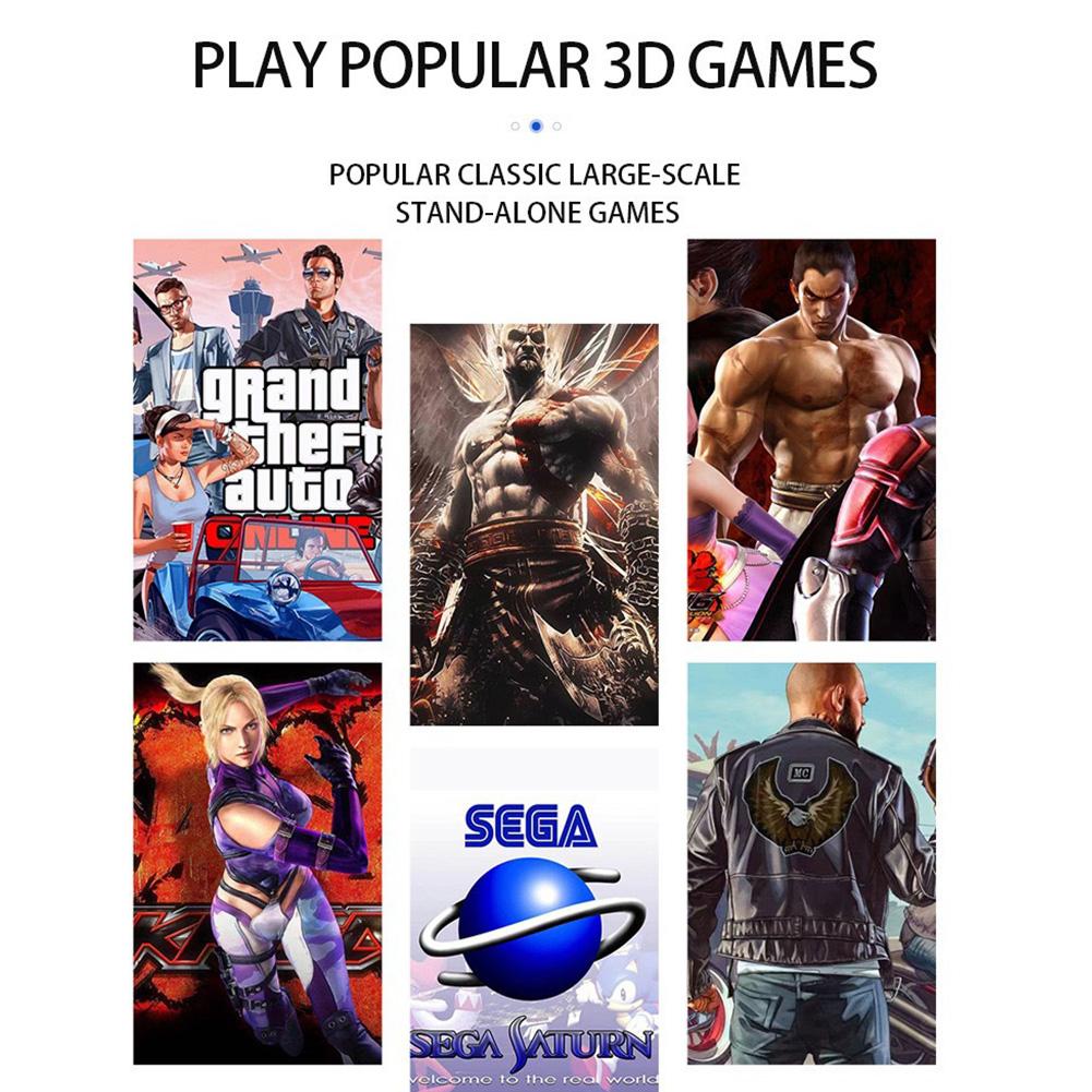 G11 Pro Retro Home Console Built in 10000+ Retro Games Retro Game Box 4K HDMI-Compatible Output with 2.4G Wireless Dual Gamepad