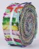 Soimoi 40Pcs Tie Dye Print Cotton Precut Fabrics For Quilting Craft Strips 2.5x42inches Jelly Roll -
