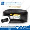 Black/White PVC Flame Retardant Waterproof Insulated Corrugated Cable Conduit – Compression & Wear Resistant