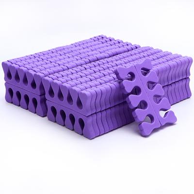 100pcs Sponge Toe Separator Soft Nail Art Finger Separator Divider Spacer Manicure Pedicure Tool